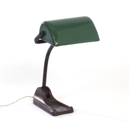 Bauhaus Bankers Desk Lamp by Horax, 1930s