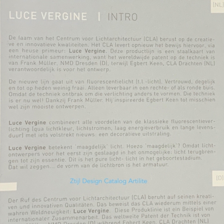 Guadaloupe Pendant by Egbert Keen for Artilite, 2004 &#8211; Single Edition from the Luce Vergine Series