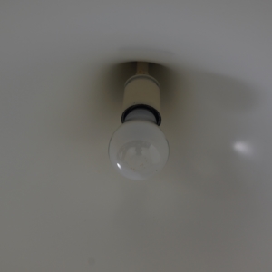 White Semi Pendant by Bonderup and Thorup for Fog Morup, 1960s | 60 cm