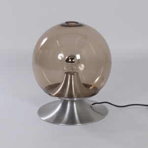 Table Lamp Dream Island by Raak Amsterdam, 1960 &#8211; Large Version in Smoked Glass
