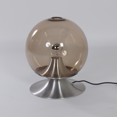 Table Lamp Dream Island by Raak Amsterdam, 1960 &#8211; Large Version in Smoked Glass