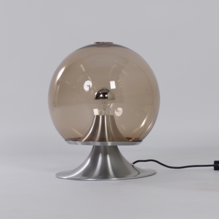 Table Lamp Dream Island by Raak Amsterdam, 1960 &#8211; Large Version in Smoked Glass