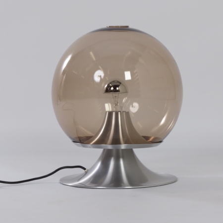 Table Lamp Dream Island by Raak Amsterdam, 1960 &#8211; Large Version in Smoked Glass