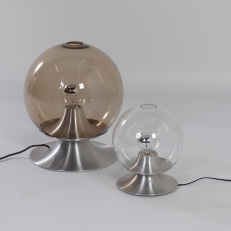 Table Lamp Dream Island by Raak Amsterdam, 1960 &#8211; Large Version in Smoked Glass