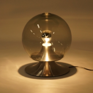 Dream Island Table Lamp by Raak Amsterdam, 1960 &#8211; Large Version in Transparent Glass