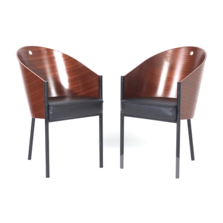 Pair Costes Dining Chairs by Philippe Starck for Driade, 2000s