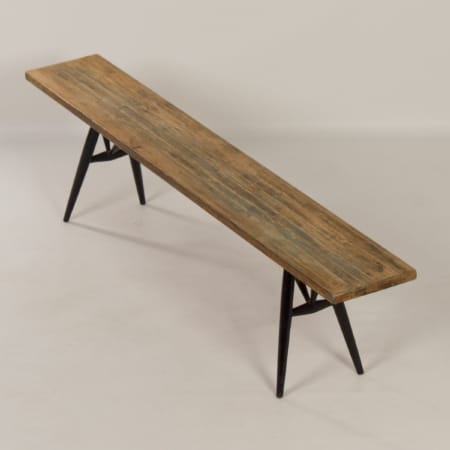 Pirkka Bench by Ilmari Tapiovaara for Laukaan Puu, 1950s