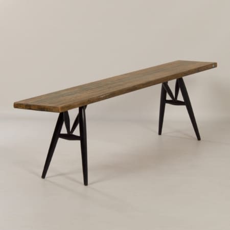 Pirkka Bench by Ilmari Tapiovaara for Laukaan Puu, 1950s