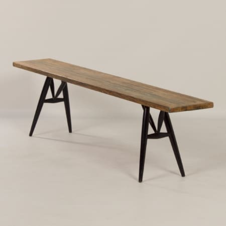 Pirkka Bench by Ilmari Tapiovaara for Laukaan Puu, 1950s