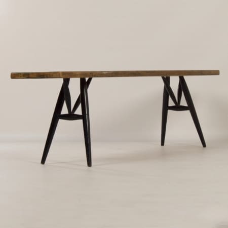 Pirkka Bench by Ilmari Tapiovaara for Laukaan Puu, 1950s