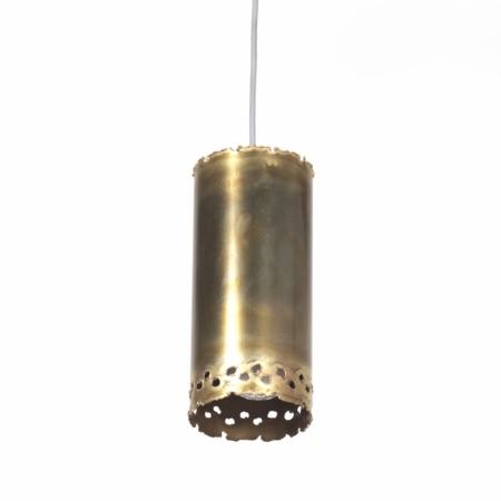 Brutalist Pendant Lamp by Svend Aage for Holm Sorensen & Co, 1970s - Denmark
