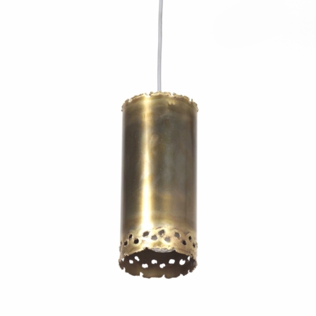 Brutalist Pendant Lamp by Svend Aage for Holm Sorensen & Co, 1970s – Denmark