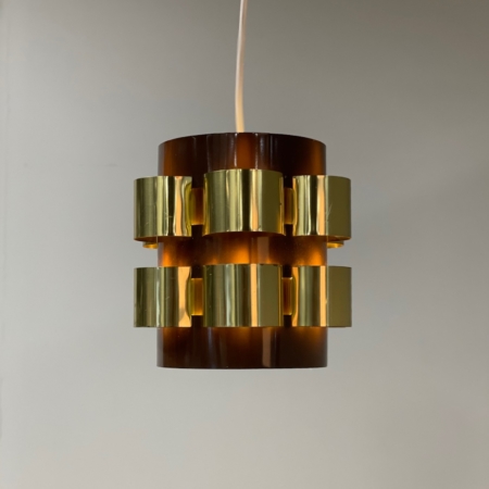 Danish Pendant by Werner Schou for Coronell Elektro, 1970s