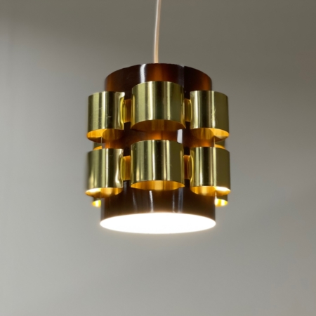 Danish Pendant by Werner Schou for Coronell Elektro, 1970s