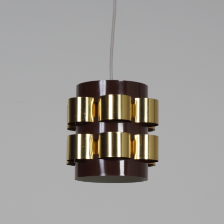 Danish Pendant by Werner Schou for Coronell Elektro, 1970s