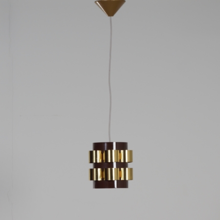 Danish Pendant by Werner Schou for Coronell Elektro, 1970s