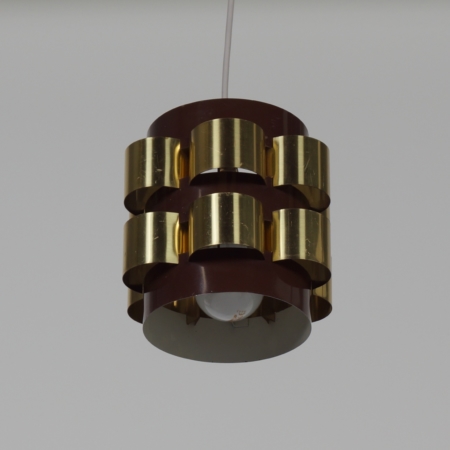 Danish Pendant by Werner Schou for Coronell Elektro, 1970s