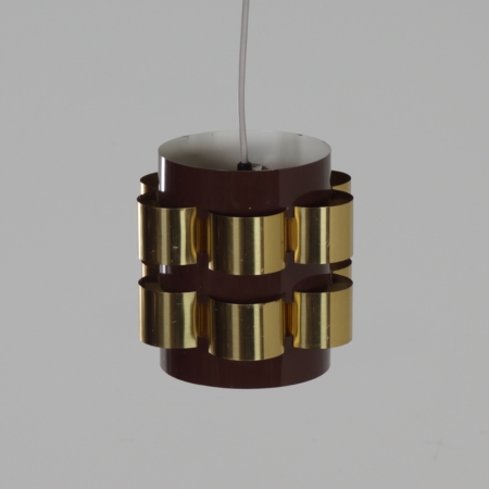 Danish Pendant by Werner Schou for Coronell Elektro, 1970s