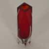 Red Murano Sommerso Vase by Luigi Mandruzzato, 1960s &#8211; 30 cm