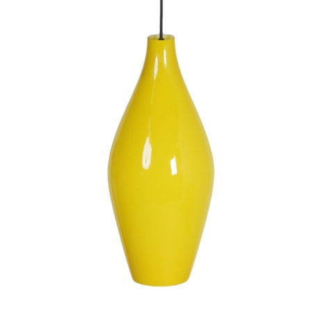 Yellow Granada Hanging Lamp by Aloys Gangkofner for Peill & Putzler, 1950s