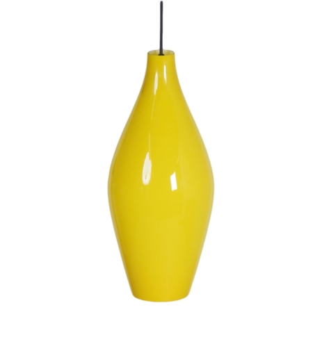 Yellow Granada Hanging Lamp by Aloys Gangkofner for Peill & Putzler, 1950s