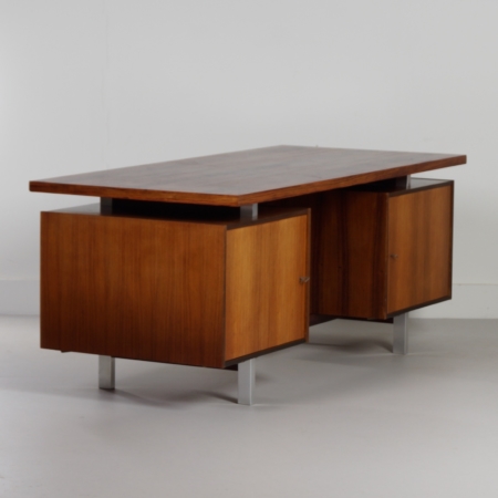 Rosewood Executive Desk by Kho Liang Ie for Fristho, 1956