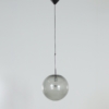 Pair Hanging Lamps in Bubble Glass by Peill &#038; Putzler, 1970s