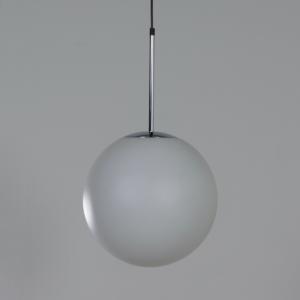Pair of Satin Glass Pendants by Peill &#038; Putzler, 1970s