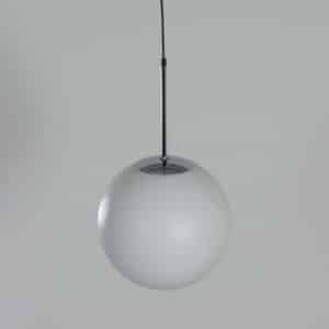 Pair of Satin Glass Pendants by Peill &#038; Putzler, 1970s