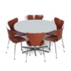 Danish Dot Stool 3170 by Arne Jacobsen for Fritz Hansen, 1981