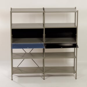 Model 663 by Wim Rietveld for Gispen, 1950s (4) &#8211; Black en Blue