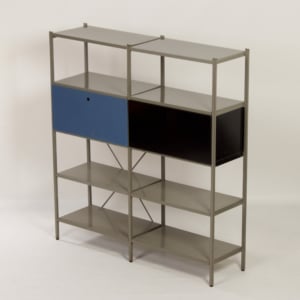 Model 663 by Wim Rietveld for Gispen, 1950s (4) &#8211; Black en Blue