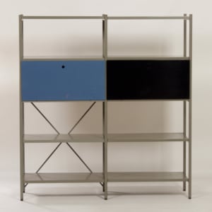 Model 663 by Wim Rietveld for Gispen, 1950s (4) &#8211; Black en Blue