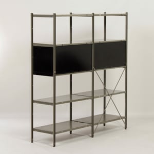 Model 663 by Wim Rietveld for Gispen, 1950s (4) &#8211; Black en Blue