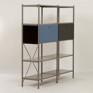 Model 663 by Wim Rietveld for Gispen, 1950s (4) &#8211; Black en Blue