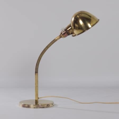 Red Table lamp by J.J.M. Hoogervorst for Anvia, 1950s