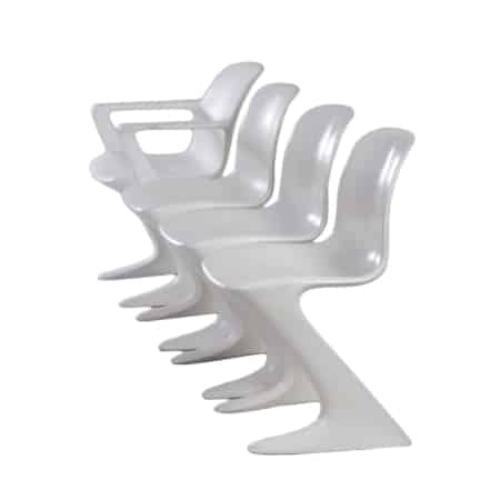 Set Kangaroo Chairs by Ernst Moeckl for Horn, 1968