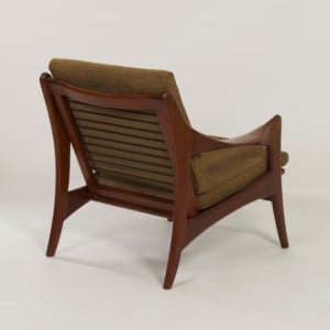 Organic Teak Easy Chair with Low Back by De Ster, 1960s