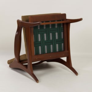 Organic Teak Easy Chair with Low Back by De Ster, 1960s