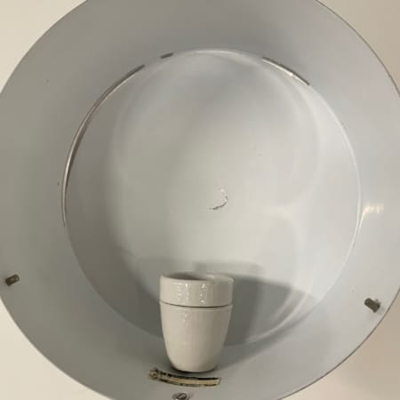 Raak wall lamp model C-1506 in Aluminum and Glass, 1960s