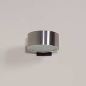 Raak wall lamp model C-1506 in Aluminum and Glass, 1960s