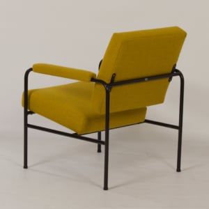 Yellow G 3015 Chair by W.H. Gispen for Riemersma, 1960s