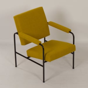 Yellow G 3015 Chair by W.H. Gispen for Riemersma, 1960s
