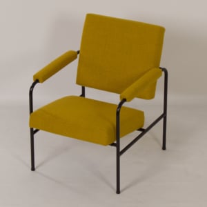 Yellow G 3015 Chair by W.H. Gispen for Riemersma, 1960s