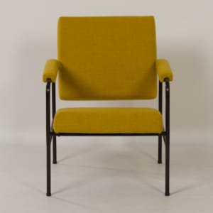 Yellow G 3015 Chair by W.H. Gispen for Riemersma, 1960s