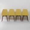 Yellow G 3015 Chair by W.H. Gispen for Riemersma, 1960s