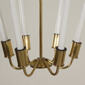 Bauhaus TL Pendant KH 620 in Brass by the Technische Unie, 1950s