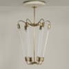 Bauhaus TL Pendant KH 620 in Brass by the Technische Unie, 1950s