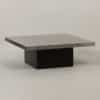 Coffee Table with Etched Metal Top by Heinz Lilienthal, 1970s