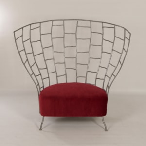 Sculptural Chair by Boda Horak for Anthologie Quartett, 2000s